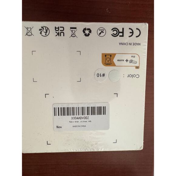 Smart Ring Sleep Tracking Wearable Heart Rate Fitness Tracker Size 10 Silver - Picture 4 of 6